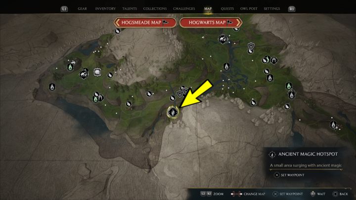 Region: Region Feldcroft (Feldcroft Region) - Hogwarts Legacy: Tętniące źródła starożytnej energii (Ancient Magic Hotspots) część 2 - Hogwarts Legacy - poradnik do gry