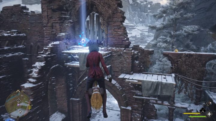 Drugi obiekt jest na szczycie ruin - Hogwarts Legacy: Tętniące źródła starożytnej energii (Ancient Magic Hotspots) część 2 - Hogwarts Legacy - poradnik do gry