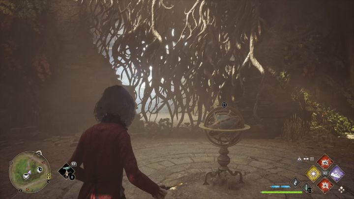 Idźcie do drugiego budynku i wejdźcie do środka przez drzwi - Hogwarts Legacy: Tętniące źródła starożytnej energii (Ancient Magic Hotspots) część 2 - Hogwarts Legacy - poradnik do gry