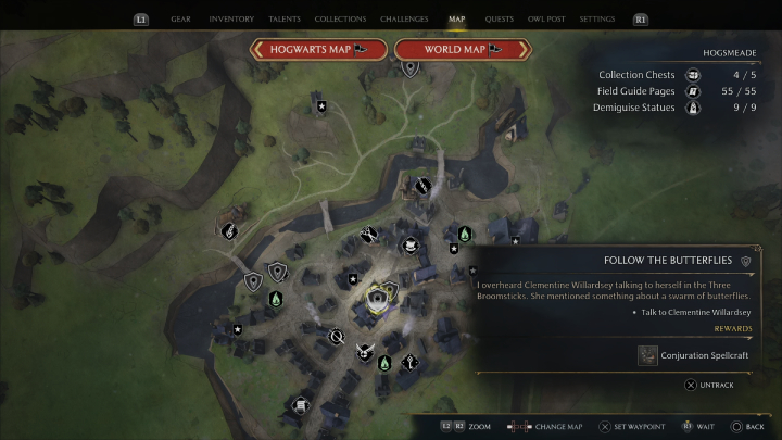 1 - Hogwarts Legacy: Podążaj za motylami (Follow the Butterflies) - Hogwarts Legacy - poradnik do gry