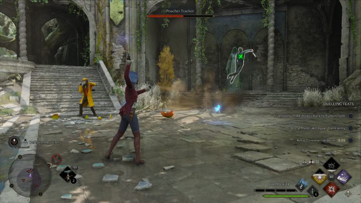 Po otwarciu kolejnej komnaty, pojawią się kłusownicy (Poachers) - Hogwarts Legacy: Znikacz w garści (A Bird in the Hand) - Hogwarts Legacy - poradnik do gry