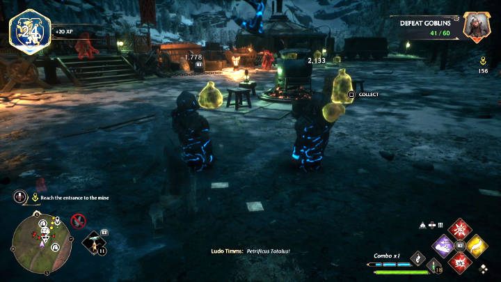 Po drodze będziecie musieli walczyć z dwoma grupami lojalistów Ranroka - Hogwarts Legacy: W cieniu kopalni (In the Shadow of the Mine) - Hogwarts Legacy - poradnik do gry