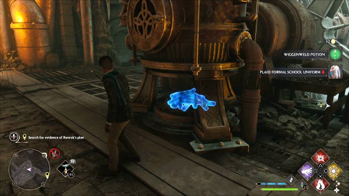 Po skończonej walce rozpalcie ognisko pod kotłem, aby uruchomić kolejny mechanizm - Hogwarts Legacy: To po goblidegucku (Its all Gobbledegook) - Hogwarts Legacy - poradnik do gry