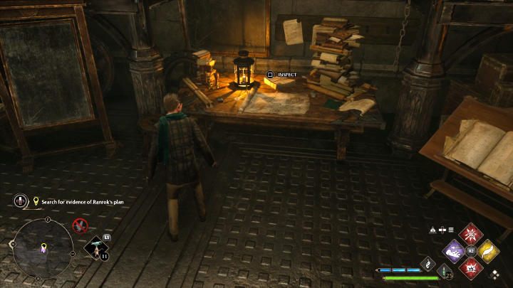 Idąc dalej przed siebie dojdziecie do kolejnego pomieszczenia pilnowanego przez lojalistów Ranroka - Hogwarts Legacy: To po goblidegucku (Its all Gobbledegook) - Hogwarts Legacy - poradnik do gry