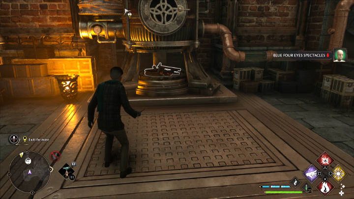 Aby wydostać się z kopalni, wystarczy podpalić palenisko pod kotłem i skorzystać windy we wcześniejszym pomieszczeniu - Hogwarts Legacy: To po goblidegucku (Its all Gobbledegook) - Hogwarts Legacy - poradnik do gry