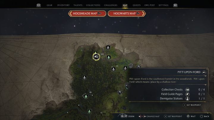 1 - Hogwarts Legacy: Skrzynie skarbów Torfowiska Północnej Przeprawy (North Ford Bog) - Hogwarts Legacy - poradnik do gry