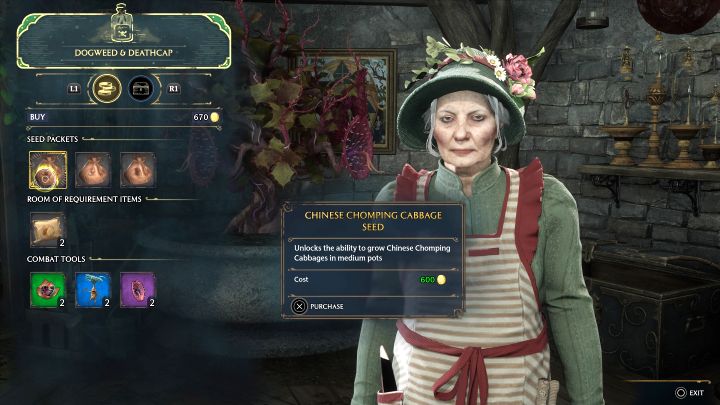 Sposób odblokowania: Wyhoduj roślinę każdego rodzaju - Hogwarts Legacy: Trofea / Osiągnięcia - lista wszystkich, poradnik trofeowy - Hogwarts Legacy - poradnik do gry