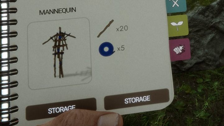 Manekin przeznaczony jest do przechowywania i eksponowania ubioru - Sons of the Forest: Składowanie - Sons of the Forest - poradnik do gry