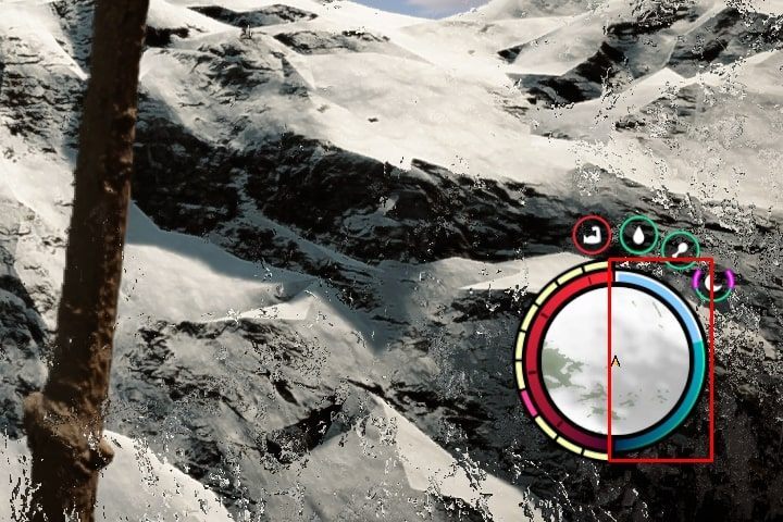 Jeżeli wasza postać będzie odmarzać, na ekranie pojawią się ślady lodu - Sons of the Forest: Temperatura - Sons of the Forest - poradnik do gry