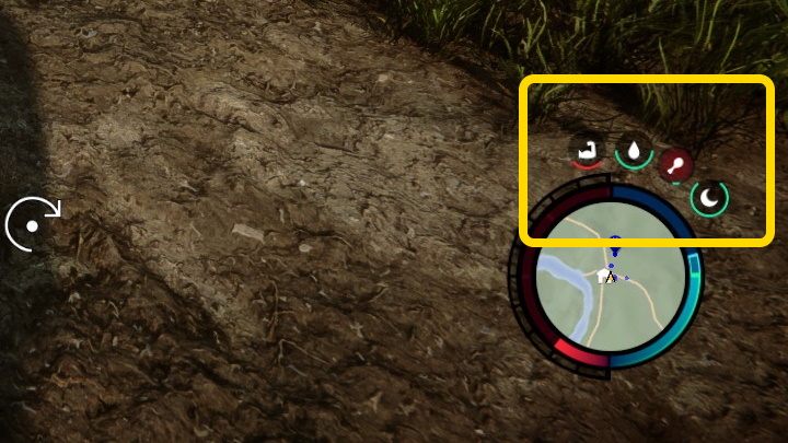 Regularnie kontrolujcie parametry głodu, snu i pragnienia Waszej postaci, które gra wyświetla w prawym dolnym rogu ekranu - Sons of the Forest: Porady na start - Sons of the Forest - poradnik do gry