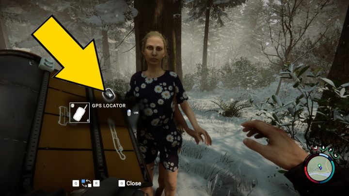 Virginia, w przeciwieństwie do Kelvina, nie posiada własnego znacznika na mapie - Sons of the Forest: Nawigacja - Sons of the Forest - poradnik do gry