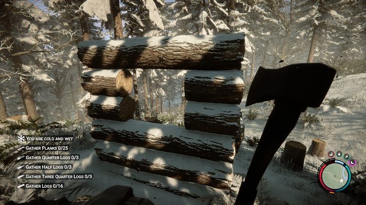 Powtarzajcie proces, aż uzyskacie pożądaną wielkość okna - Sons of the Forest: Elementy schronienia - Sons of the Forest - poradnik do gry