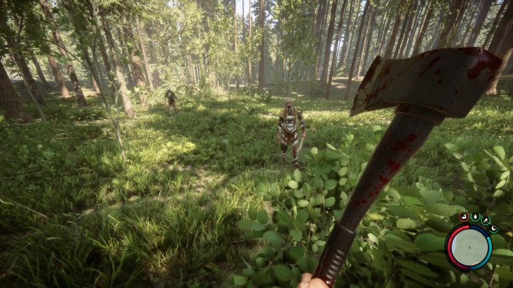 Kanibal w złotej masce pełni rolę dowódcy i nie spotkacie ich nigdzie poza wioskami - Sons of the Forest: Kanibale - Sons of the Forest - poradnik do gry