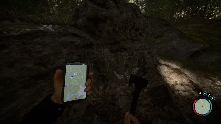 Aby zdobyć ten przedmiot, musicie odwiedzić jedną z jaskiń położonych na mapie - Sons of the Forest: Jak zdobyć Czerwoną Maskę? - Sons of the Forest - poradnik do gry