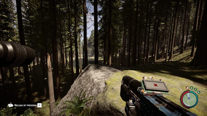 Pistolet linowy pozwala na stworzenie jednego odcinka linowej autostrady, po czym wymagać będzie naładowania - Sons of the Forest 1.0: Jak zdobyć pistolet linowy? - Sons of the Forest - poradnik do gry