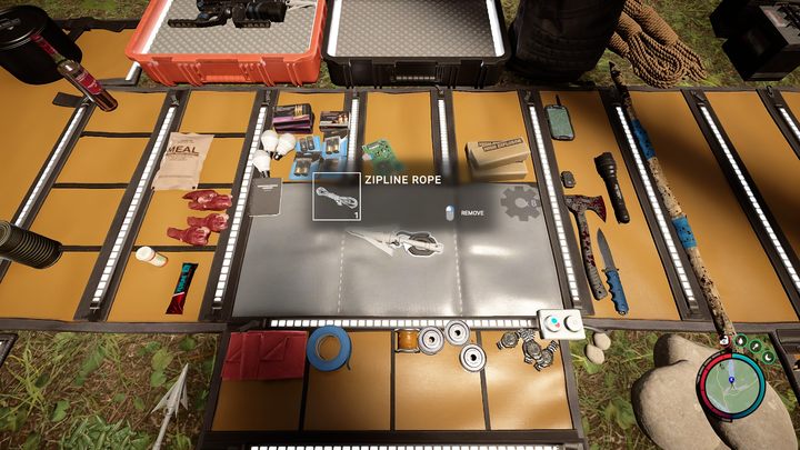 By naładować narzędzie, konieczne będzie stworzenie liny z hakiem - Sons of the Forest 1.0: Jak zdobyć pistolet linowy? - Sons of the Forest - poradnik do gry