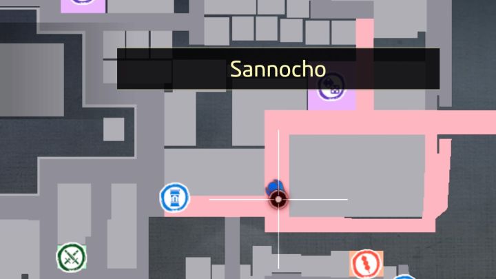 Odblokowanie misji: Odwiedźcie południowo-wschodnią część dzielnicy (Sannocho) - Like a Dragon Ishin: Lista Substories - dzielnica Rakugai - Like a Dragon Ishin - poradnik do gry