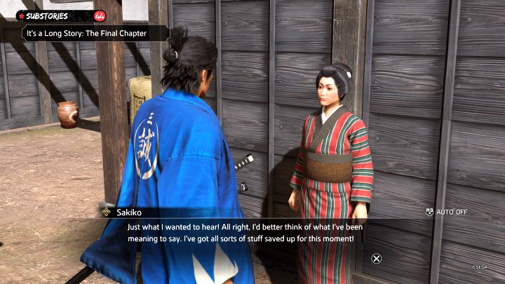 Odblokowanie misji: Musicie ukończyć Substory #43 opisane powyżej - Like a Dragon Ishin: Lista Substories - dzielnica Fushimi - Like a Dragon Ishin - poradnik do gry