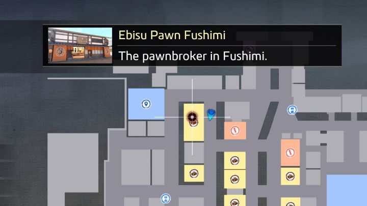 Odblokowanie misji: Dotrzyjcie do Ebisu Pawn Fushimi od południowej strony - Like a Dragon Ishin: Lista Substories - dzielnica Fushimi - Like a Dragon Ishin - poradnik do gry