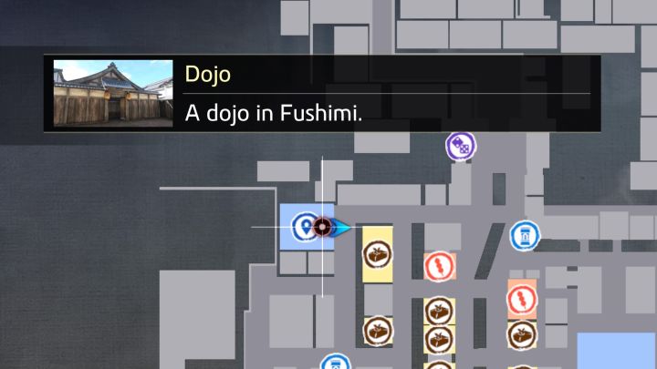 Odblokowanie misji: Awansujcie co najmniej do rozdziału 1 i odwiedźcie dojo w północno-zachodniej części Fushimi - Like a Dragon Ishin: Lista Substories - dzielnica Fushimi - Like a Dragon Ishin - poradnik do gry