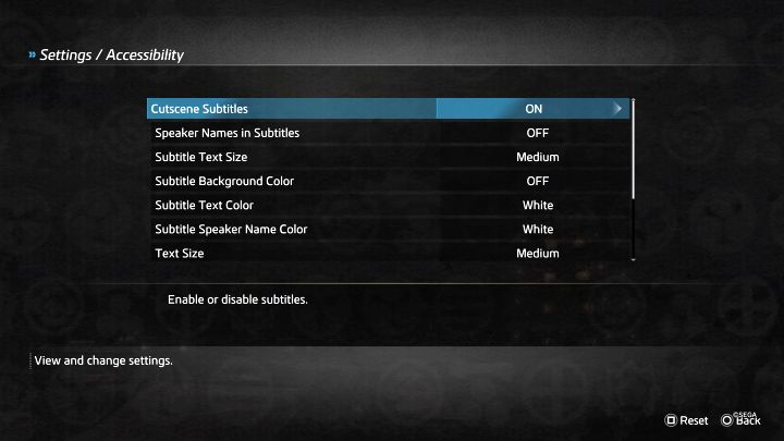 Przydatne opcje znajdziecie też w menu Text - Like a Dragon Ishin: Ułatwienia dostępu - Like a Dragon Ishin - poradnik do gry