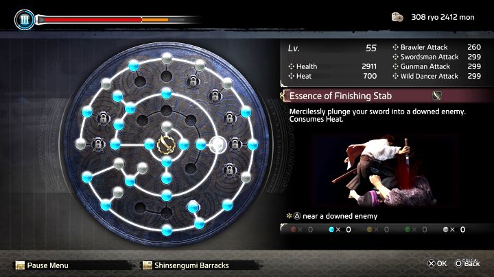 Wszystkie umiejętności z tej grupy pozwalają na wyprowadzanie ataków Heat Actions po naładowaniu paska Heat - Like a Dragon Ishin: Lista najlepszych umiejętności - Like a Dragon Ishin - poradnik do gry