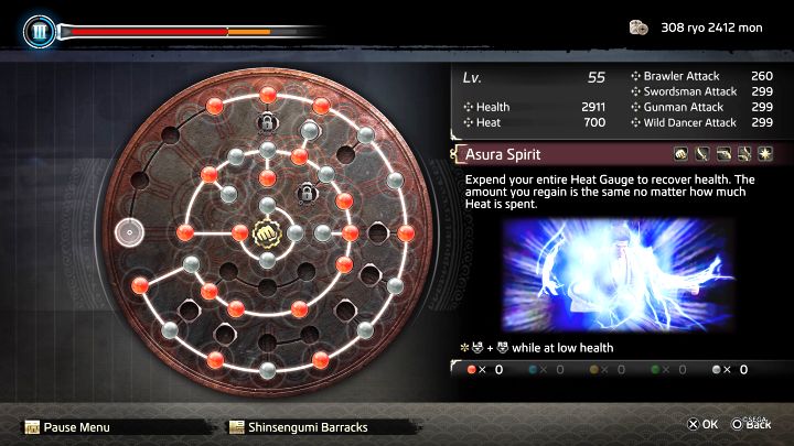 Każde z drzewek posiada boczne gałęzie z jedną lub kilkoma umiejętnościami, ale też główną ścieżkę umiejętności - Like a Dragon Ishin: Lista najlepszych umiejętności - Like a Dragon Ishin - poradnik do gry