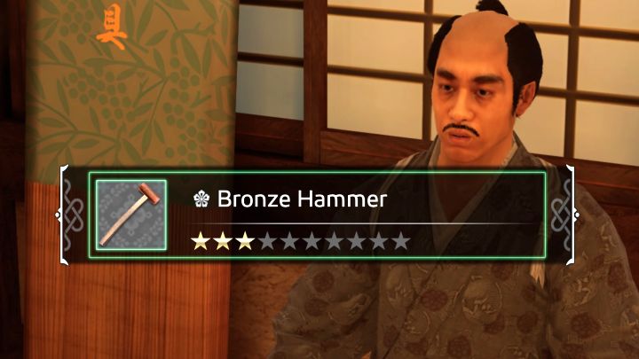 Dodatkowo musicie posiadać młot kowalski (Hammer) - Like a Dragon Ishin: Crafting w Kurogane Smithing - Like a Dragon Ishin - poradnik do gry