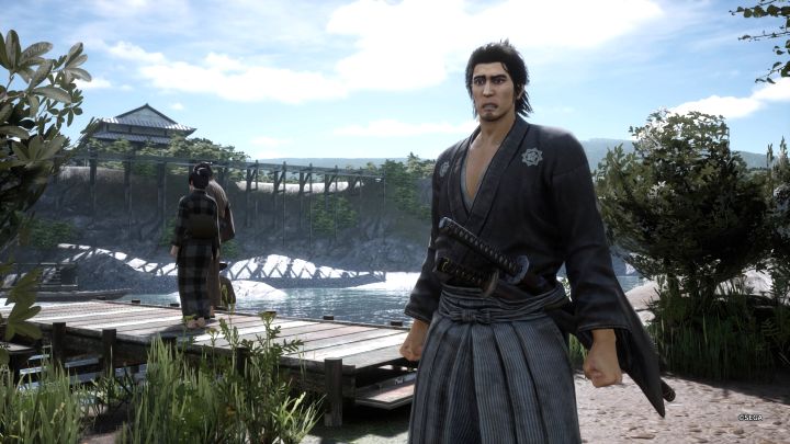 Po przygotowaniu idealnego zdjęcia wciśnijcie Trójkąt/Y, by schować interfejs użytkownika - Like a Dragon Ishin: Tryb fotograficzny (Photo Mode) - Like a Dragon Ishin - poradnik do gry