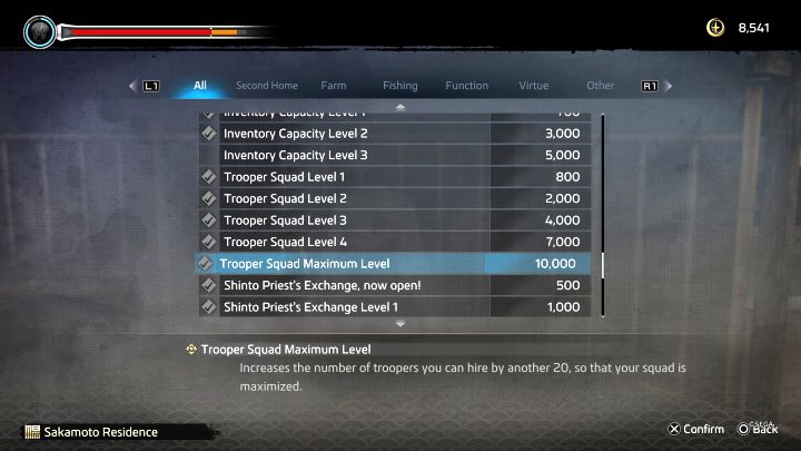 W grze obowiązuje limit kart Trooper Cards i możecie z nim radzić sobie na 2 sposoby - Like a Dragon Ishin: Mini-gra Battle Dungeon - Like a Dragon Ishin - poradnik do gry