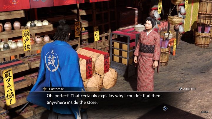 Udajcie się na zewnątrz i na lewo - Like a Dragon Ishin: Nawiązywanie przyjaźni - Shops - Like a Dragon Ishin - poradnik do gry