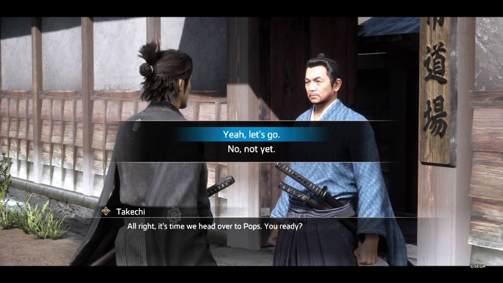 Sejwować powinniście nie tylko żeby zabezpieczać się na wypadek utraty postępów, ale też w ramach przygotowań przed większymi bitwami - Like a Dragon Ishin: Jak zapisywać manualnie grę? - Like a Dragon Ishin - poradnik do gry