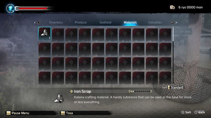 Główny limit pojemności inwentarza nie dotyczy przedmiotów gromadzonych poza nim - Like a Dragon Ishin: Jak zwiększyć pojemność inwentarza? - Like a Dragon Ishin - poradnik do gry