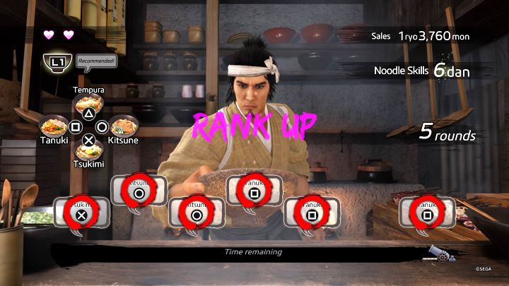 Podczas powtórnej wizyty odblokujecie poboczną misję Substory 41 - All in the Hips - Like a Dragon Ishin: Trofea / Osiągnięcia - lista wszystkich, poradnik trofeowy - Like a Dragon Ishin - poradnik do gry