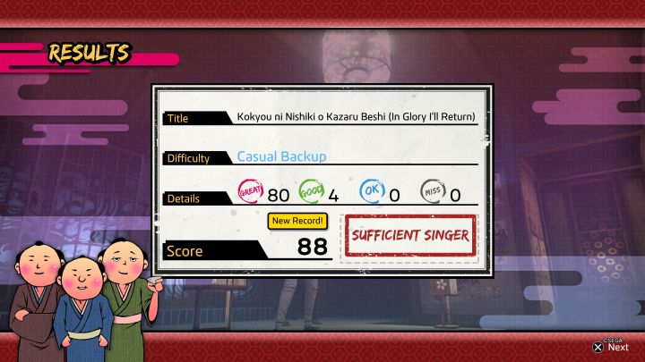 Każda zaśpiewana piosenka jest oceniana - Like a Dragon Ishin: Karaoke - Singing Bar Utamaruya - Like a Dragon Ishin - poradnik do gry