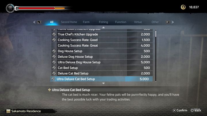 Ryoma może przygarnąć w grze kilka zwierząt (Pets) - 3 różne psy oraz 3 różne koty - Like a Dragon Ishin: Adoptowanie psów i kotów - Like a Dragon Ishin - poradnik do gry