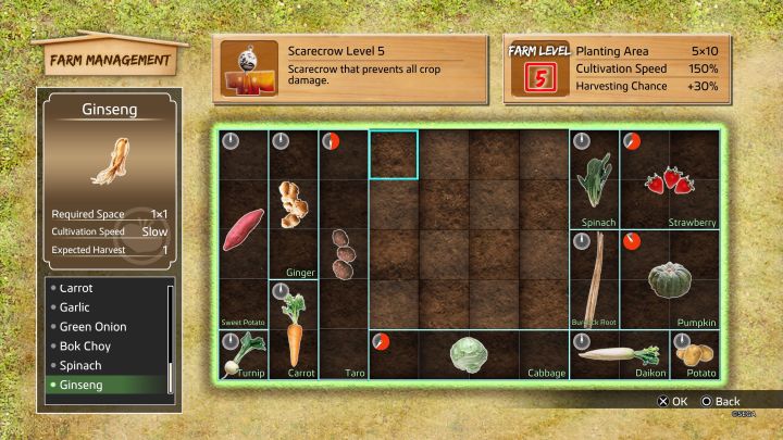 Dzięki spełnieniu powyższych wymagań możecie sadzić żeń-szeń na polu upraw - Like a Dragon Ishin: Jak zdobywać żeń-szeń Ginseng? - Like a Dragon Ishin - poradnik do gry