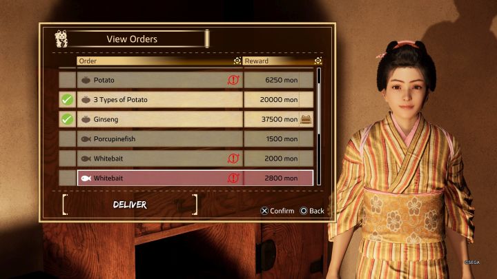 Najważniejszym zastosowaniem dla żeń-szeniu jest realizacja zamówień Trade Orders na farmie - Like a Dragon Ishin: Jak zdobywać żeń-szeń Ginseng? - Like a Dragon Ishin - poradnik do gry
