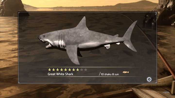 Jeżeli połów był udany, to otrzymacie informację o gatunku i rzadkości złowionej ryby (większa liczba gwiazdek = rzadszy okaz) - Like a Dragon Ishin: Łowienie ryb - Like a Dragon Ishin - poradnik do gry