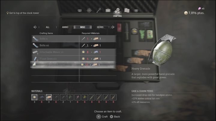 Możecie tworzyć przedmioty na dwa sposoby - Resident Evil 4 Remake: Crafting - Resident Evil 4 Remake - poradnik do gry