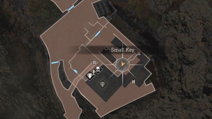 Link do mapy: Village Small Key #5 - Church - Resident Evil 4 Remake: Sekrety Small Keys - Village - Resident Evil 4 Remake - poradnik do gry