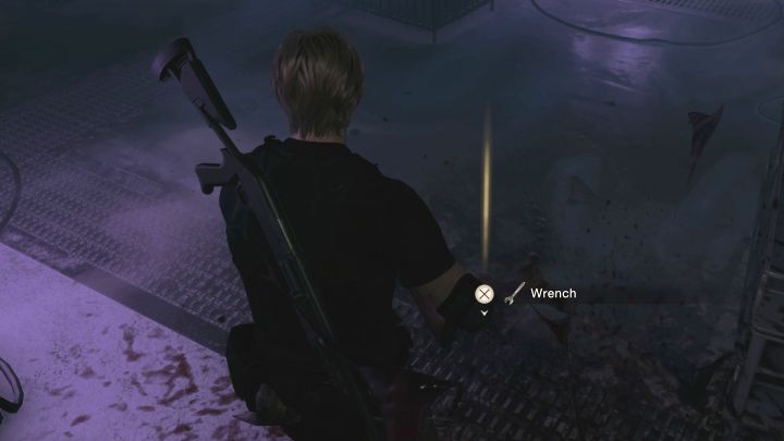 Po zabiciu Regeneradora zabierzcie klucz francuski Wrench - powinien leżeć na ziemi obok pozostałości po kreaturze - Resident Evil 4 Remake: Zagadka z kluczem francuskim Wrench w Incubation Lab - Resident Evil 4 Remake - poradnik do gry