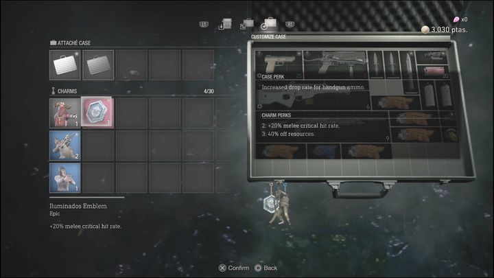 Charms to zawieszki, które możecie przyczepić na swoją attache case - Resident Evil 4 Remake: Charms - Resident Evil 4 Remake - poradnik do gry