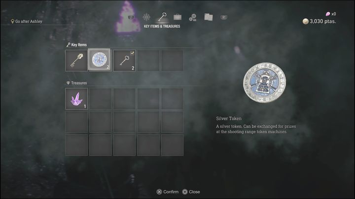 Następnie, do tego urządzenia musicie włożyć trzy tokeny dowolnej jakości - Silver lub Gold - Resident Evil 4 Remake: Charms - Resident Evil 4 Remake - poradnik do gry