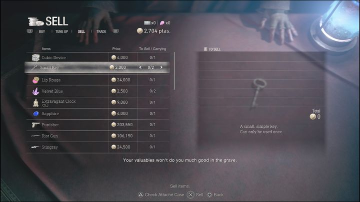 Warto zacząć od tego, że sprzedaż kluczy jak i przedmiotów kluczowych nie oferuje dużej ilości gotówki - Resident Evil 4 Remake: Czy warto sprzedawać klucze? - Resident Evil 4 Remake - poradnik do gry
