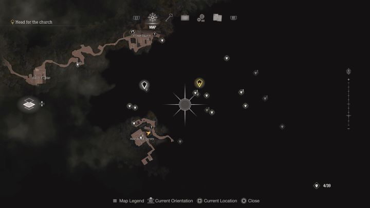 Po dokonaniu zakupu na mapie świata pojawią się lokalizacje skarbów (Treasures) z wioski - Resident Evil 4 Remake: Mapy skarbów (Treasure Maps) - Resident Evil 4 Remake - poradnik do gry