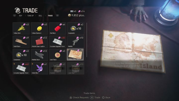 Mapę Treasure Map: Island dotyczącą finałowego regionu (wyspa) możecie najwcześniej zakupić po dotarciu na wyspę w rozdziale 13 - Resident Evil 4 Remake: Mapy skarbów (Treasure Maps) - Resident Evil 4 Remake - poradnik do gry