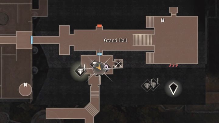 Notatka leży na torbie obok sklepu handlarza z Grand Hall - Resident Evil 4 Remake: Sekrety Files - Castle - Resident Evil 4 Remake - poradnik do gry