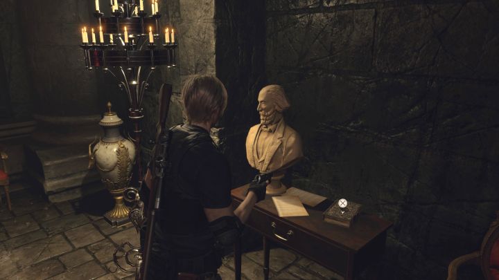 Dziennik również jest w sali tronowej Throne Room - Resident Evil 4 Remake: Sekrety Files - Castle - Resident Evil 4 Remake - poradnik do gry