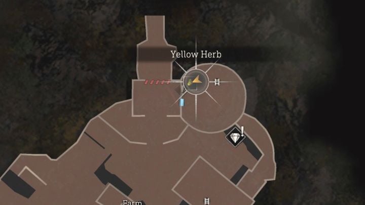 Żółta roślina jest w budynku w północnej części gospodarstwa - Resident Evil 4 Remake: Sekrety Yellow Herb - Village - Resident Evil 4 Remake - poradnik do gry